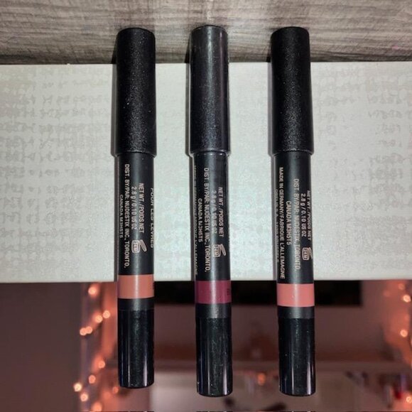 BUNDLED 3 NEW NUDESTIX BOHO PURITY + BURGUNDY MATTE LIP COLOR - Picture 1 of 10